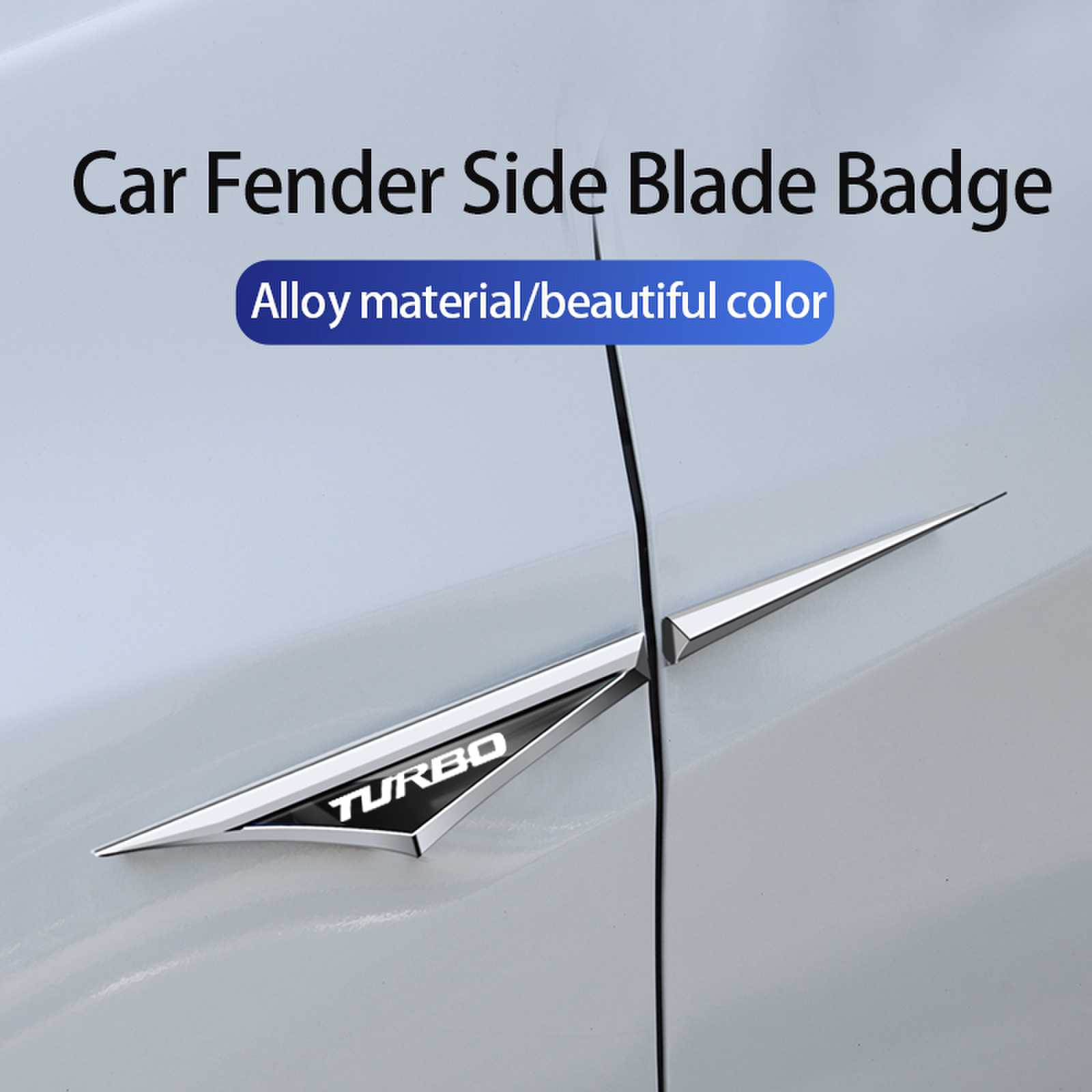 Car Accessories Logo - Pegatina de Metal para guardabarros de