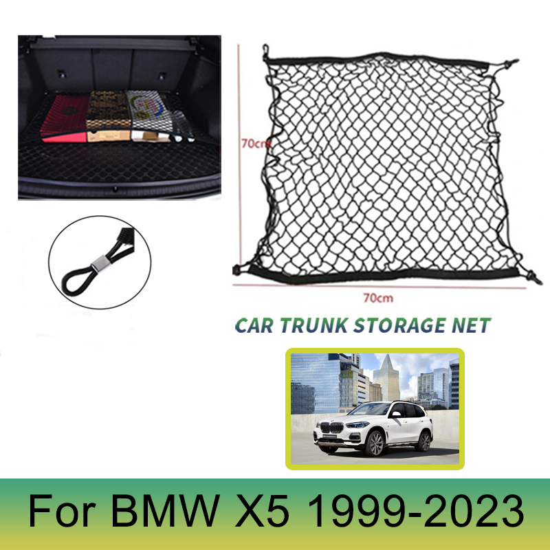 Car Cargo Net Trunk - Para BMW X5 iX5 E70 F15