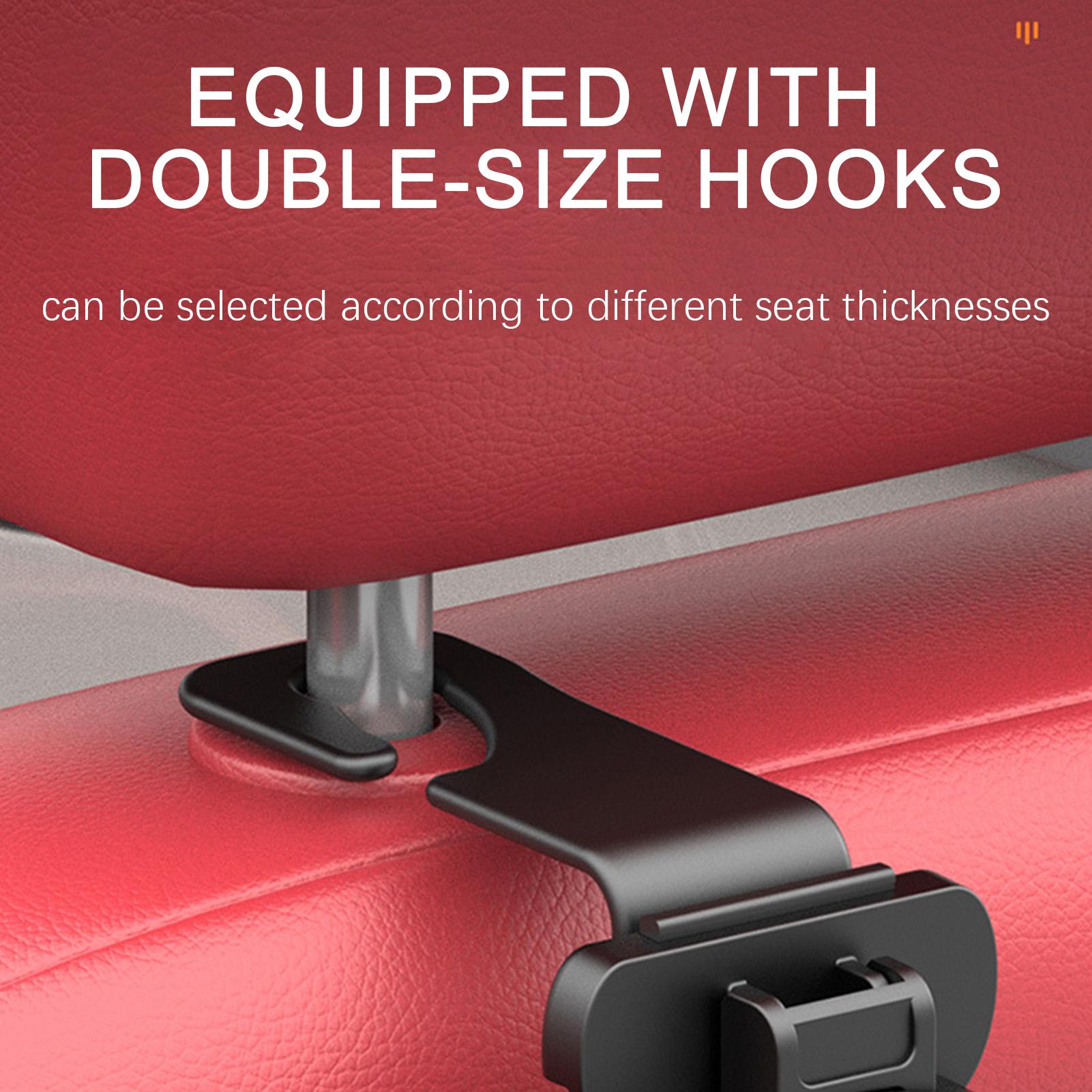 Market Car Accessories - Portavasos para el asiento trasero de