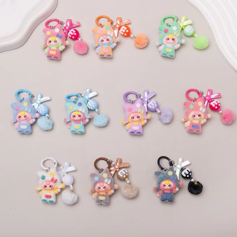 Car Accessories For Baby - 10 unidades de llaveros de dibujos
