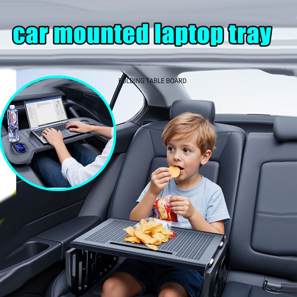 Car Accessories For Camping - Bandeja Plegable para Portátil en el