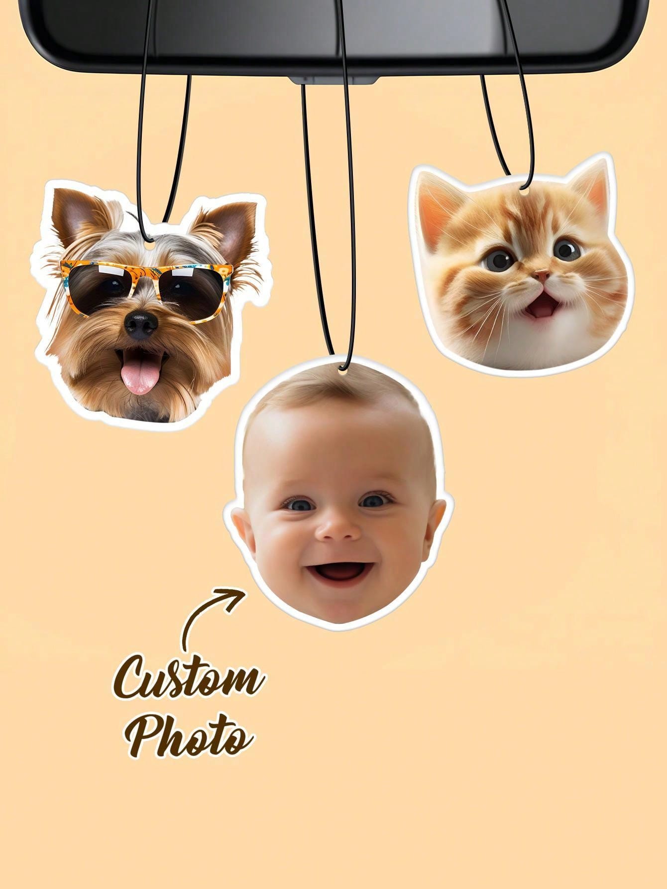 Ambientador de coche con foto  - Car Accessories Walmart reseña y precio