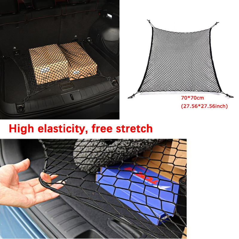 Malla de red de maletero de co - Car Cargo Net Trunk reseña y precio