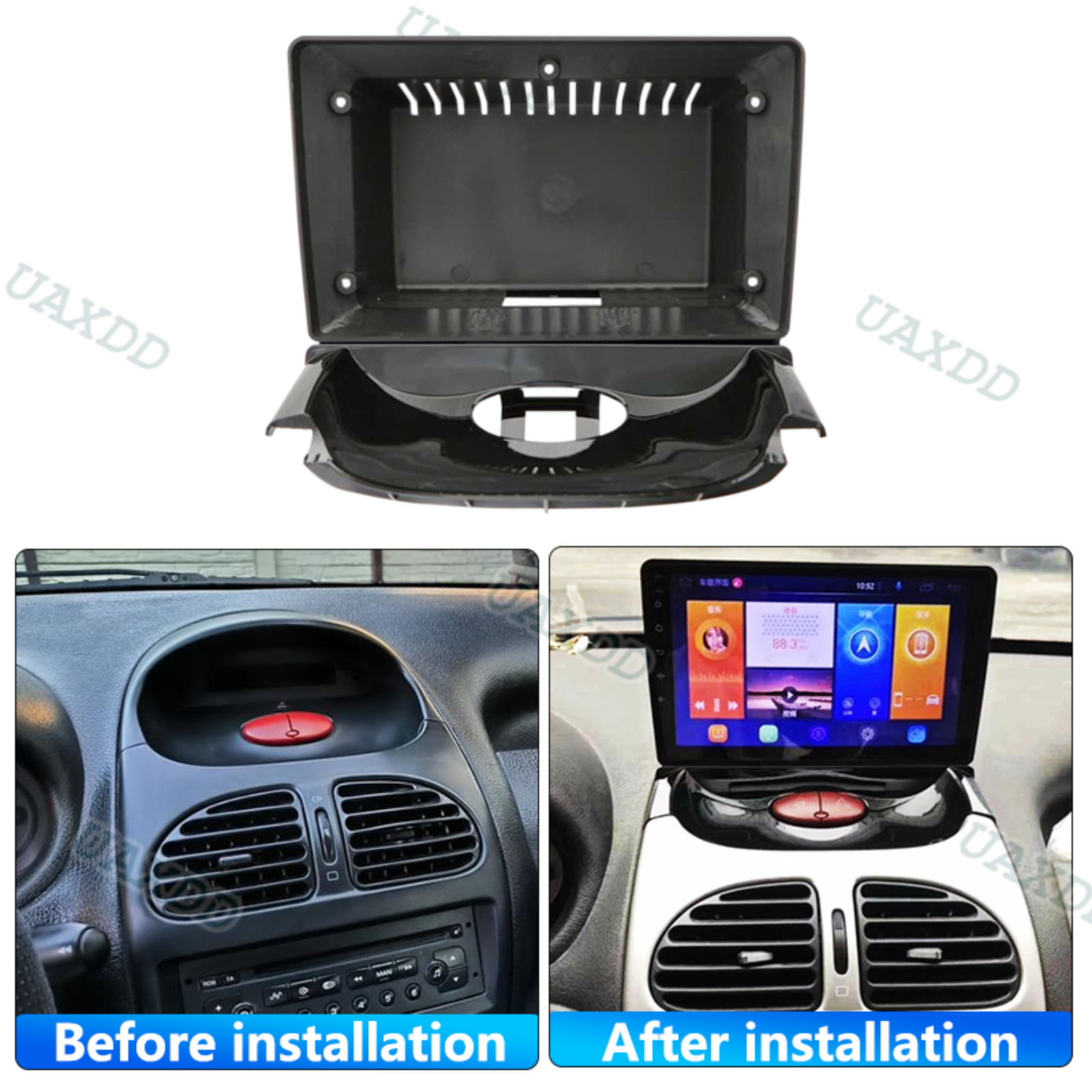 Para PEUGEOT 2004-2008 206 200 - Car Accessories Dashboard reseña y precio