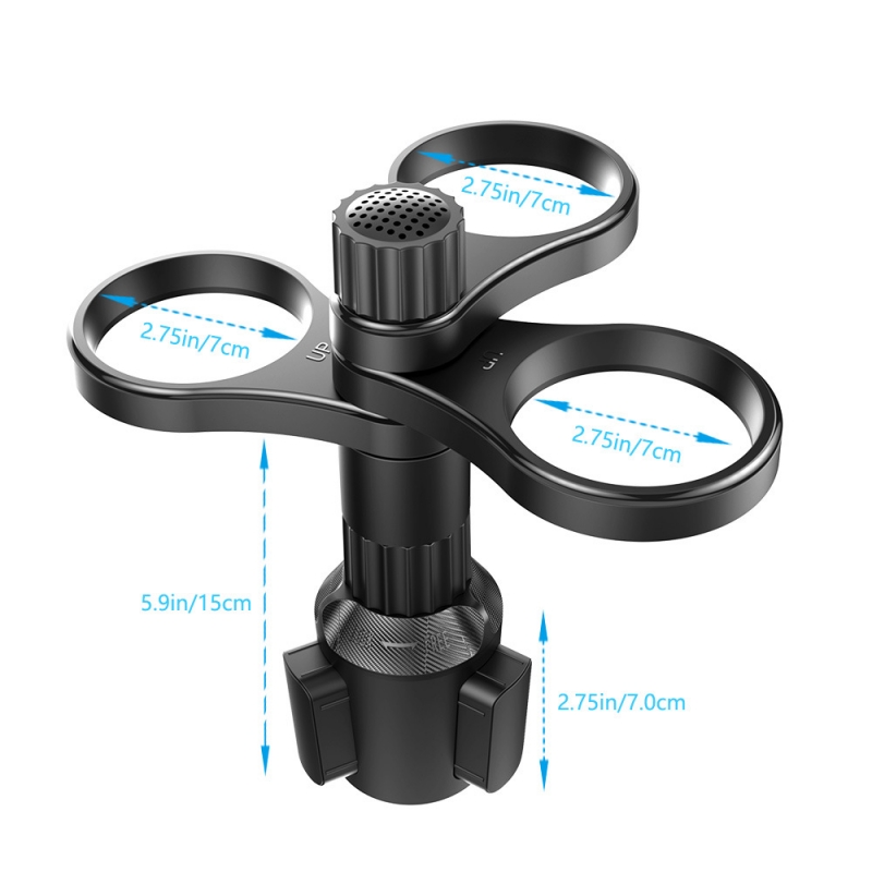 360 °   Portavasos Giratorio 3 - Car Accessories You Must Have reseña y precio