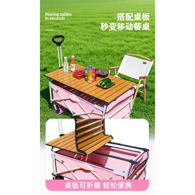 Carrito Plegable Rosa para Cam - Car Accessories You Must Have reseña y precio
