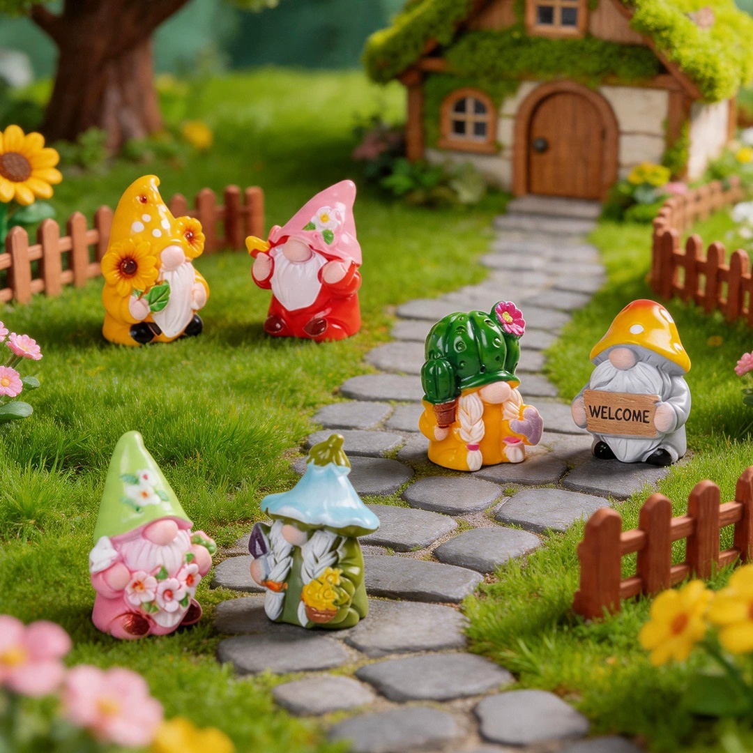 Mini Figuras de Gnomos (6 Piez - Car Accessories Walmart reseña y precio