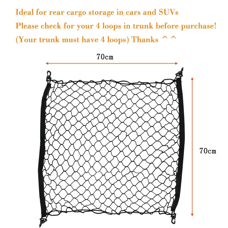 Redes de carga para maletero d - Car Cargo Net Trunk reseña y precio