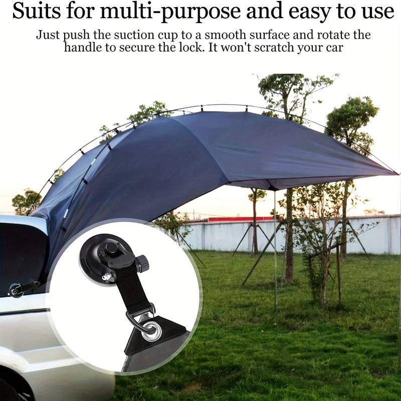 Ancla de ventosa para autocara - Car Accessories For Camping reseña y precio